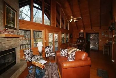 cabin living room