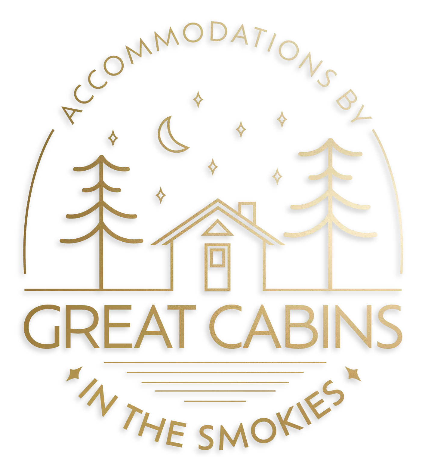 Accommodations by Great Cabins in the Smokies logo